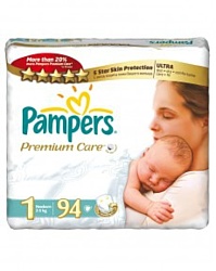 Pampers Premium Care Small (94 шт)