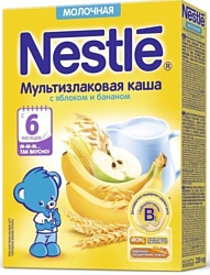 Nestle Мультизлаковая (яблоко, банан), 220 г