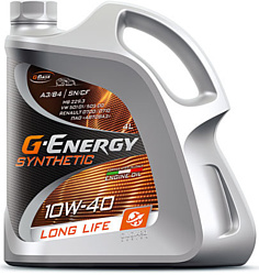 G-Energy Synthetic Long Life 10W-40 4л