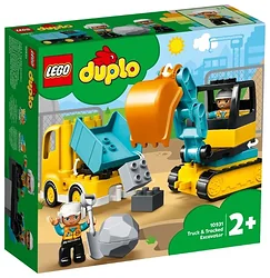 Конструктор LEGO DUPLO 10931 Грузовик и гусеничный экскаватор