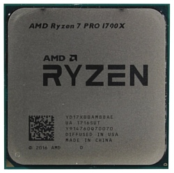 AMD Ryzen 7 PRO 1700X Summit Ridge (AM4, L3 16384Kb)