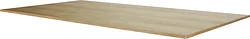 Столешница ErgoSmart 1380х800х18 мм (дуб натуральный)