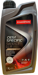 Моторное масло Champion OEM Specific 5W-30 C3 LL III 1л