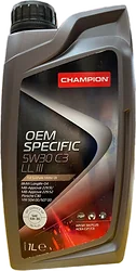 Моторное масло Champion OEM Specific 5W-30 C3 LL III 1л