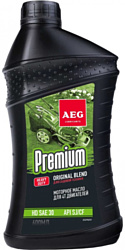 AEG Lubricants Premium HD SAE 30 API SJ/CF 0.6л