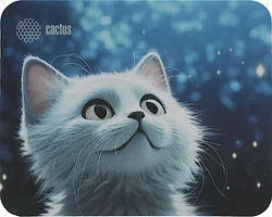 Коврики для мыши CACTUS White Cat CS-MPC-P06XS