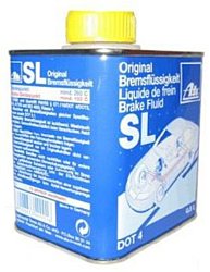 ATE Brake Fluid SL DOT4 0.25л ATE Brake Fluid SL DOT4 0.25л