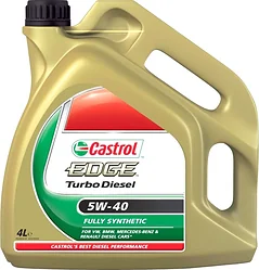 Моторное масло Castrol Edge Turbo Diesel 5W-40 4л Моторное масло Castrol Edge Turbo Diesel 5W-40 4л