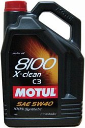 Motul 8100 X-clean C3 5W-40 5л