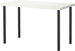 Ikea Линнмон/Адильс (белый/черный) 092.794.65