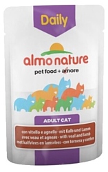 Almo Nature DailyMenu Adult Cat Veal and Lamb (0.07 кг) 1 шт.