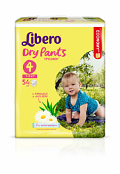 Libero Dry Pants Maxi 4 (7-11 кг) 54 шт