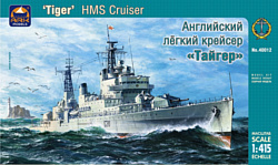 ARK models AK 40012 Английский лёгкий крейсер «Тайгер»