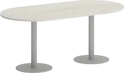 Барный стол Riva Home Office VR.SP-5-180.1 Silver (дуб наварра)