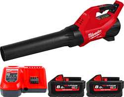 Воздуходув Milwaukee M18 FUEL M18FBLG3-802 4933493302 (с 2-мя АКБ 8 Ач)