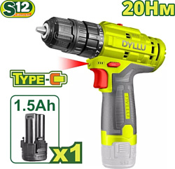 Дрель-шуруповерт Dyllu DTCDS520 (с 1-им АКБ)