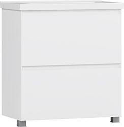 Тумба под умывальник Belux Киото Н 100-02 (1, белый глянцевый) Тумба под умывальник Belux Киото Н 100-02 (1, белый глянцевый)