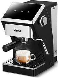 Рожковая кофеварка Kitfort КТ-7647 Рожковая кофеварка Kitfort КТ-7647