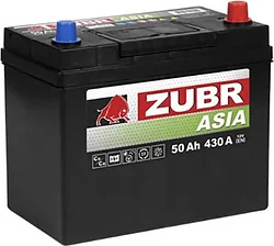 Автомобильный аккумулятор Zubr Asia R+ (50Ah)