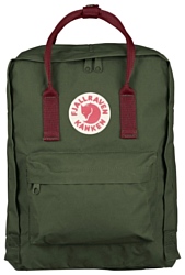 Fjallraven Knken 16 green (forest green/ox red)