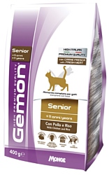 Gemon Cat Senior с курицей и рисом (0.4 кг)