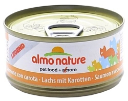 Almo Nature Legend Adult Cat Salmon and Carrots (0.07 кг) 12 шт.