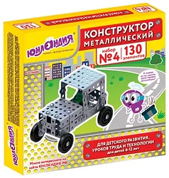 Конструктор Юнландия 104682 Набор № 4