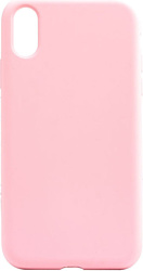 EXPERTS Soft-Touch для Apple iPhone 7 Plus 5,5" с LOGO (розовый)
