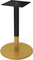 Подстолье для стола Sheffilton SHT-TU43 (черный муар/золото)