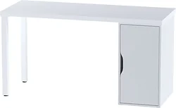 Офисный стол Mebelain Ингар 2/DV/T (белый)
