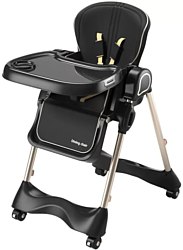 Высокий стульчик для кормления NINO Banny (черный)