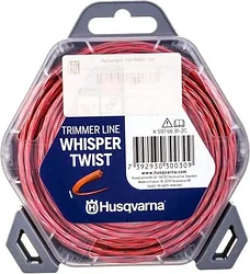 Леска для триммера Husqvarna Whisper Twist 2,4x12 (бесшумный, ProPolimer) Леска для триммера Husqvarna Whisper Twist 2,4x12 (бесшумный, ProPolimer)