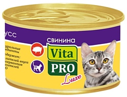 Vita PRO Мяcной мусс Luxe для стерилизованных кошек, свинина (0.085 кг) 1 шт.