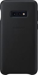 Samsung Leather Cover для Samsung Galaxy S10e (черный)