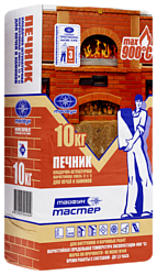 Штукатурка Тайфун Жаростойкий состав Печник (10 кг)