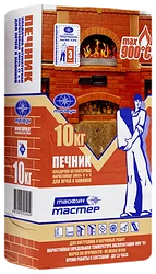 Штукатурка Тайфун Жаростойкий состав Печник (10 кг)