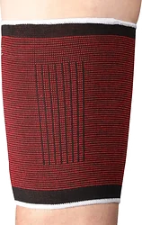Суппорт бедра Indigo 2001B-TSP (L, черный/красный)