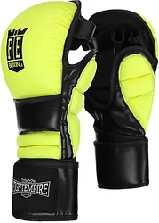 Перчатки для единоборств Fight Empire Trainer 9315724 (M, черный/желтый)