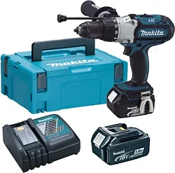 Дрель-шуруповерт Makita DHP451RTJ Дрель-шуруповерт Makita DHP451RTJ