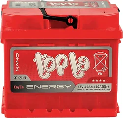 Автомобильный аккумулятор Topla Energy R+ 108045 (45Ah)