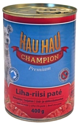 Hau-Hau Champion Консервы "Паштет из мяса с рисом" (0.8 кг) 1 шт.