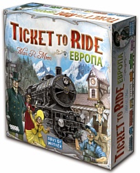 Экономическая настольная игра Days of Wonder Ticket to Ride: Европа (Билет на поезд: Европа)