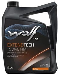 Wolf ExtendTech 5W-40 HM 4л