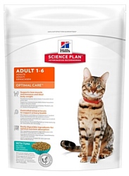 Hill's Science Plan Feline Adult Optimal Care with Tuna (0.4 кг)