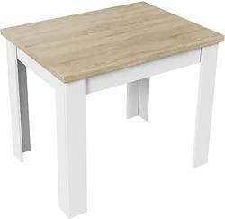 Кухонный стол Трия Промо тип 3 (белый/дуб сонома светлый) Кухонный стол Трия Промо тип 3 (белый/дуб сонома светлый)