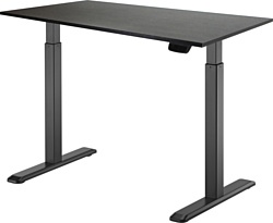 ErgoSmart Electric Desk Prime 1200х650х18 мм (дуб мореный/черный)