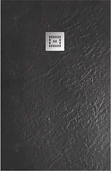 Душевой поддон BelBagno TRAY-MR-UNO-AH-120/80-35-NERO 120x80