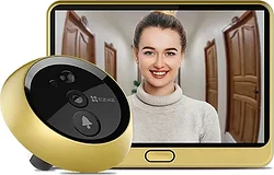 Видеоглазок Ezviz DP2C (золотистый)