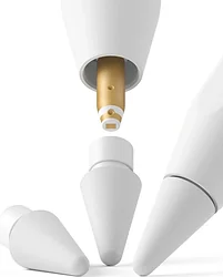 Сменные наконечники для стилуса Ringke 2B Tips для Apple Pencil набор (3 шт.) Сменные наконечники для стилуса Ringke 2B Tips для Apple Pencil набор (3 шт.)