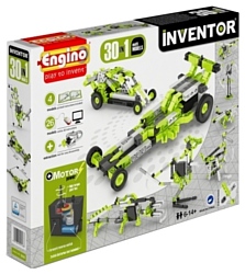 ENGINO Inventor Special Edition 3030 30 моделей с двигателей